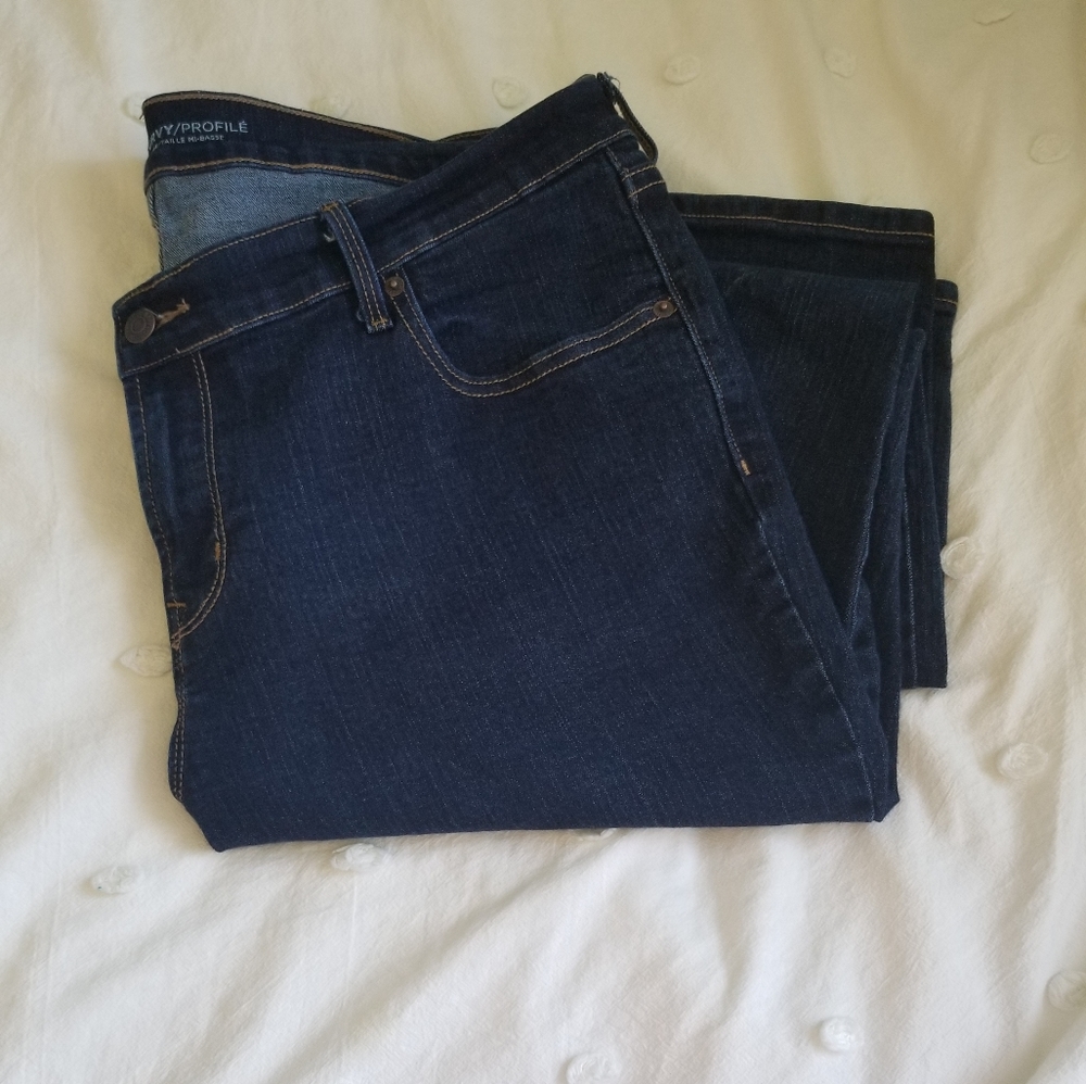Old Navy Curvy Mid-Rise Jeans Size 18